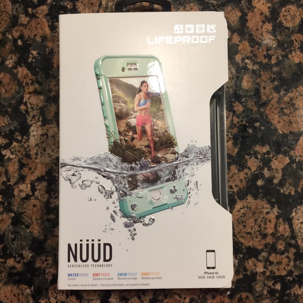 Lifeproof Nüüd iPhone 6s case Teal new in box